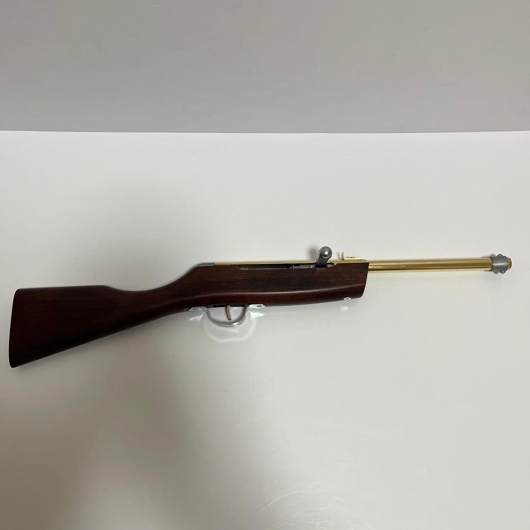 射的銃 ナカヤ ゴールド コルク球 縁日 露天 祭り 木製ライフル 遊園地