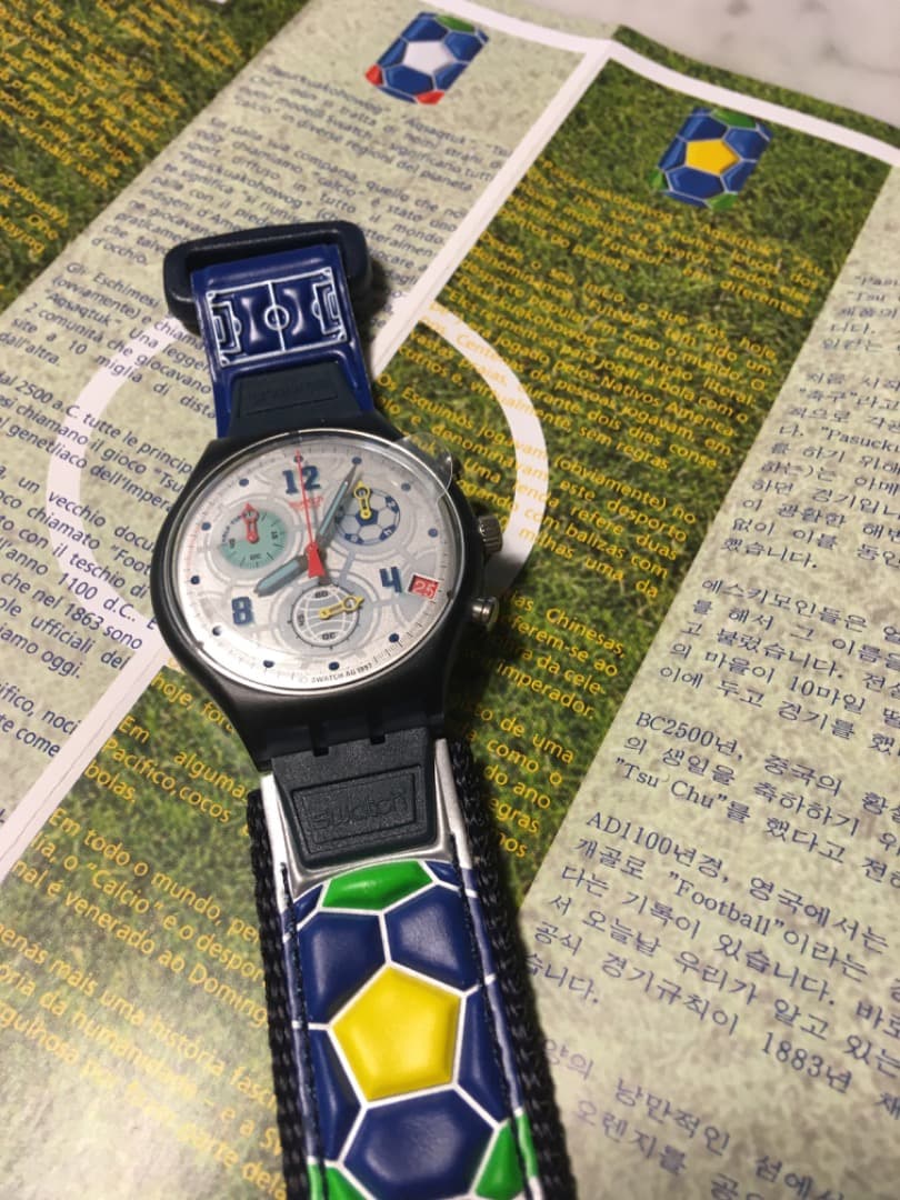 FIFA Worldcup 1998 FRANCE大会の記念 S-watchi