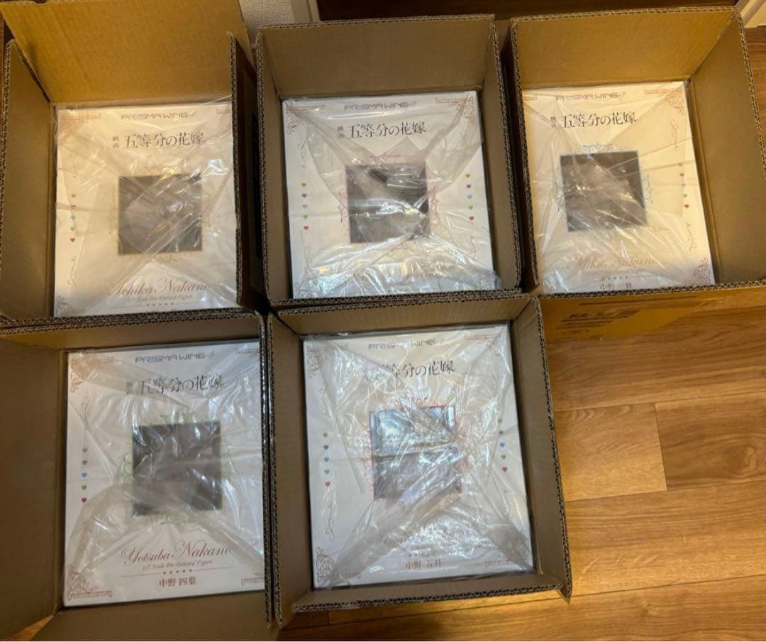 新品 PRISMA WING 五等分の花嫁 5人セット 1/7スケール