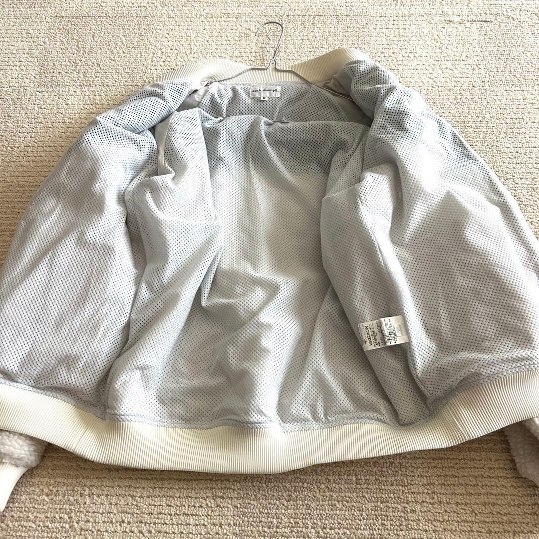 ジャックバニー　JACK BUNNY ダブルジップ ボアフリースジャケット