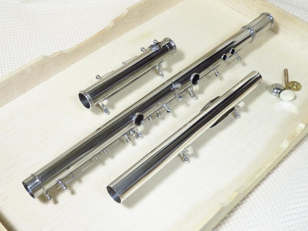 メンテナンス済　フルート　頭部管銀製　オールド・ムラマツ　Muramatsu