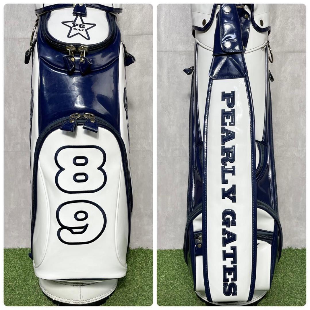 【大人気】PEARLY GATES パーリーゲイツ キャディバッグ ゴルフバッグ