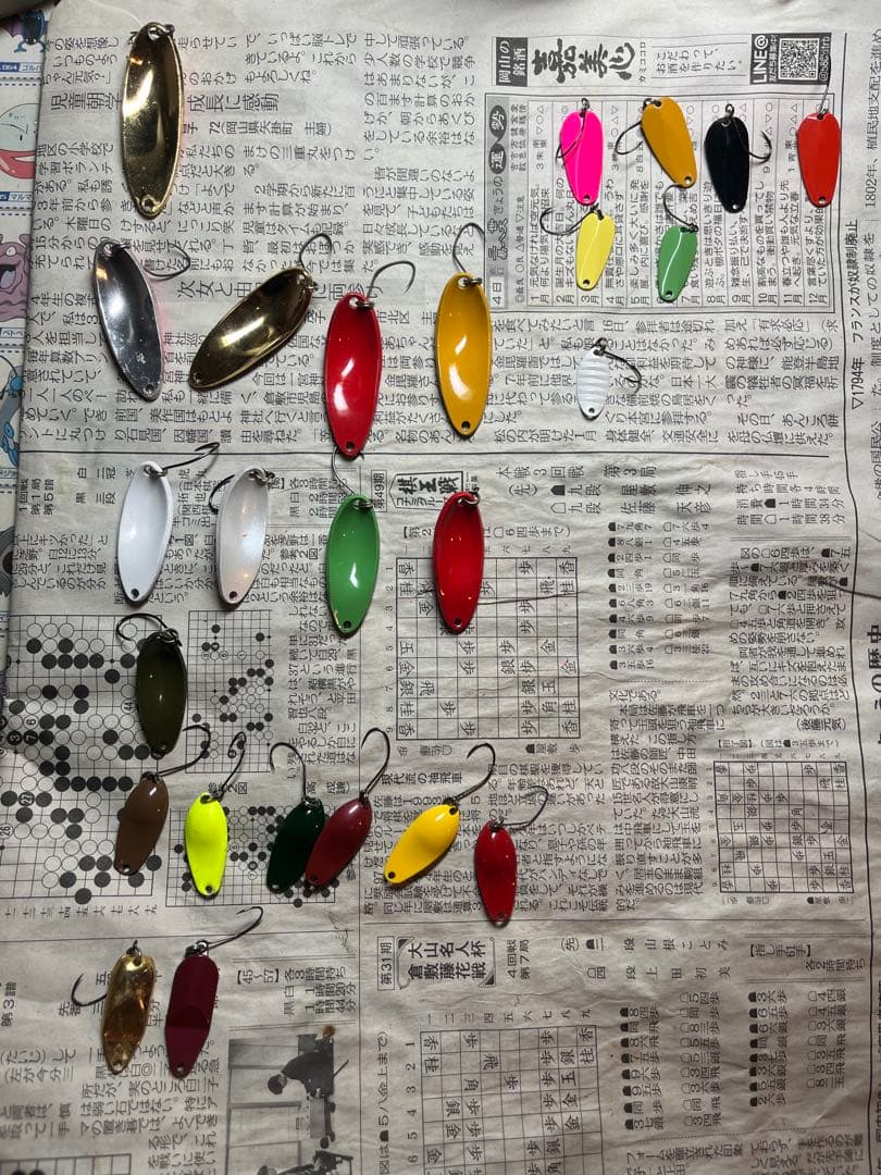 エリアトラウト　スプーン54枚セット