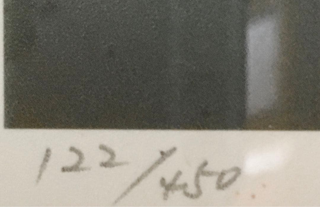 希少　藤城清治　限定品　マッチ売りの少女　122/450 真作