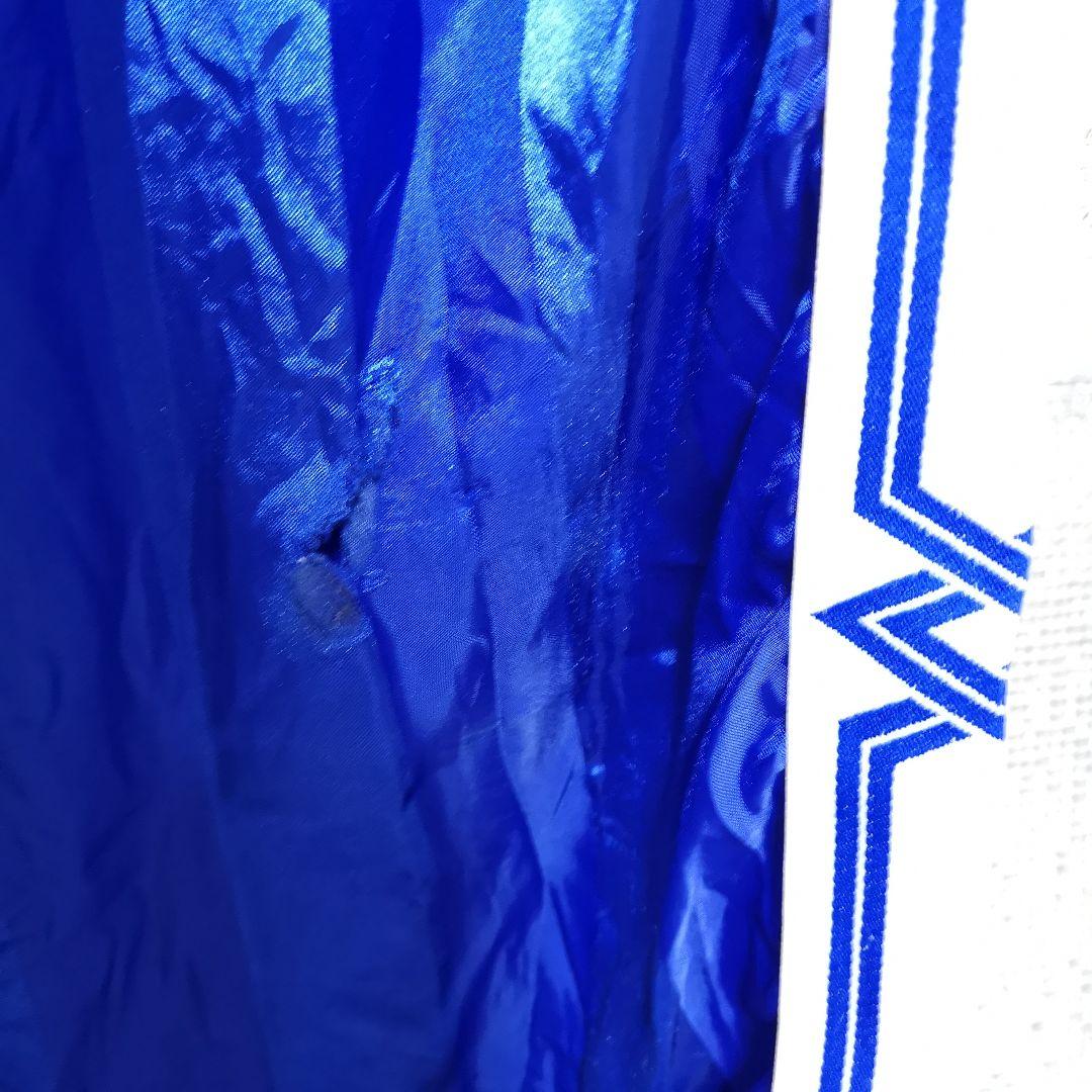 ミズノ　MCライン シャドーストライプ　ピステ　光沢ブルー✕ホワイト　XO