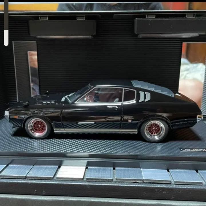 激レア未展示品イグニッションモデル1/18セリカ1600GT LB TA27 黒
