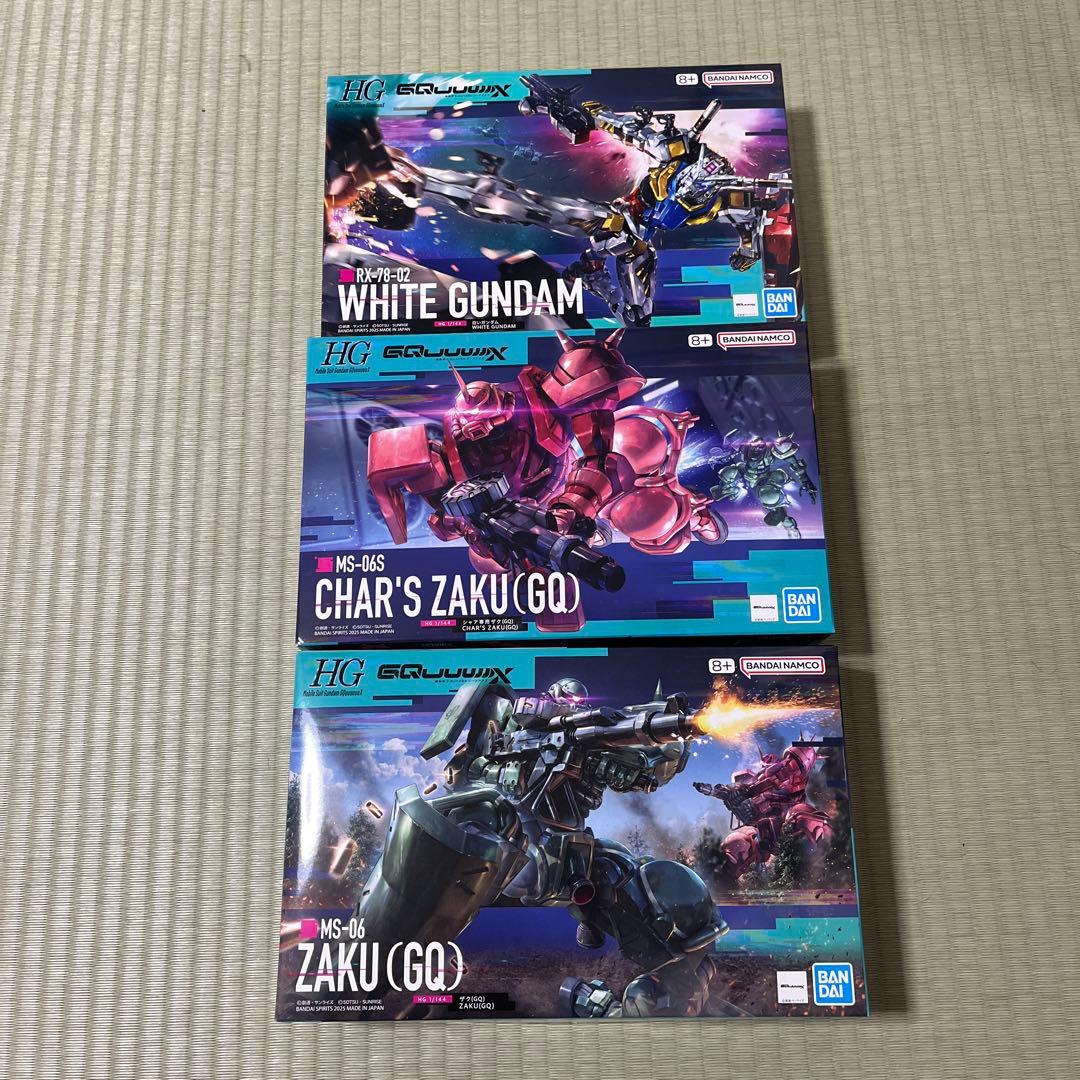 HG 1/144 白いガンダム　シャア専用ザク(GQ) ザク（GQ）