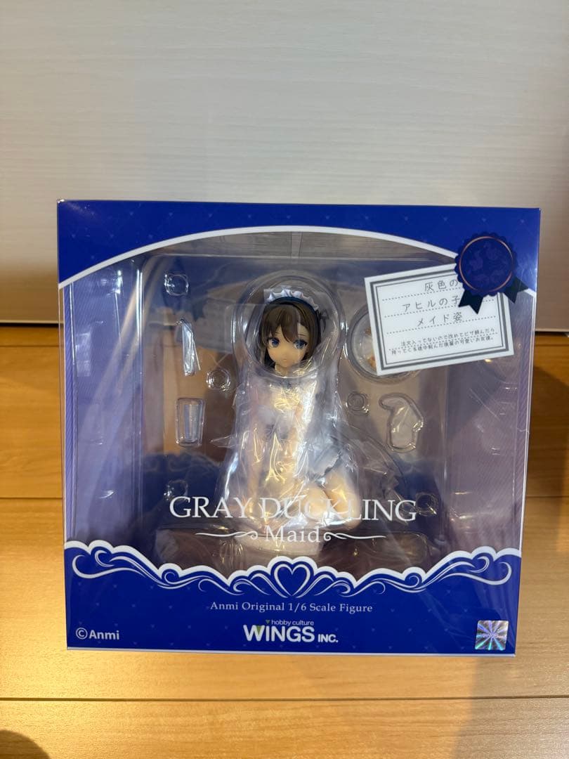 WINGS inc. Anmi 灰色のアヒルの子メイド姿 1/6