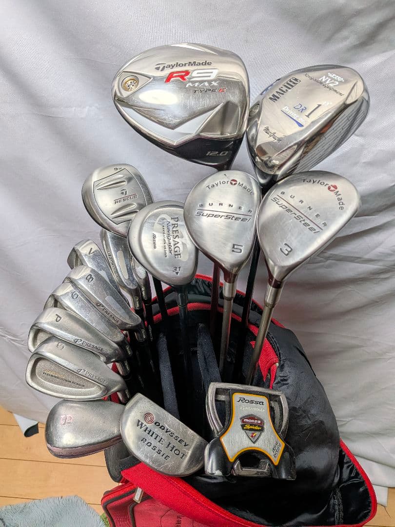 TaylorMade レディース ゴルフクラブ フルセット16本キャディ