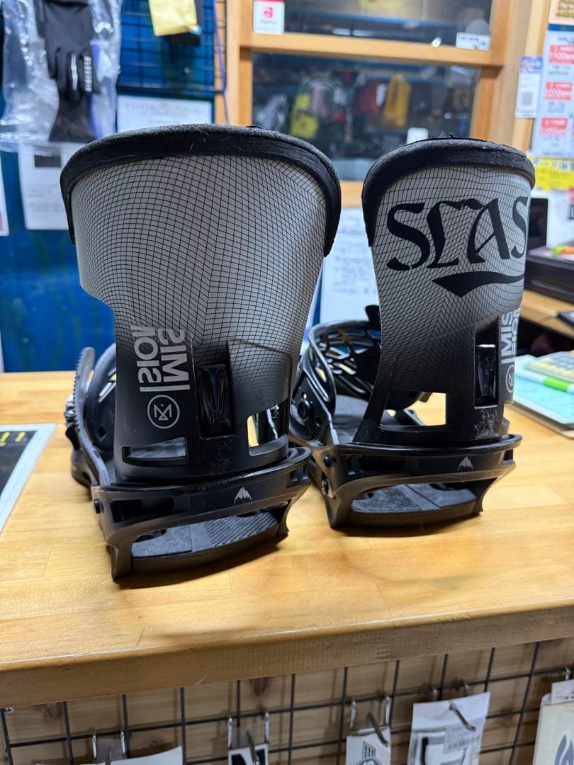 burton mission mサイズ ウイング付き 美品 即決送料込 バートン