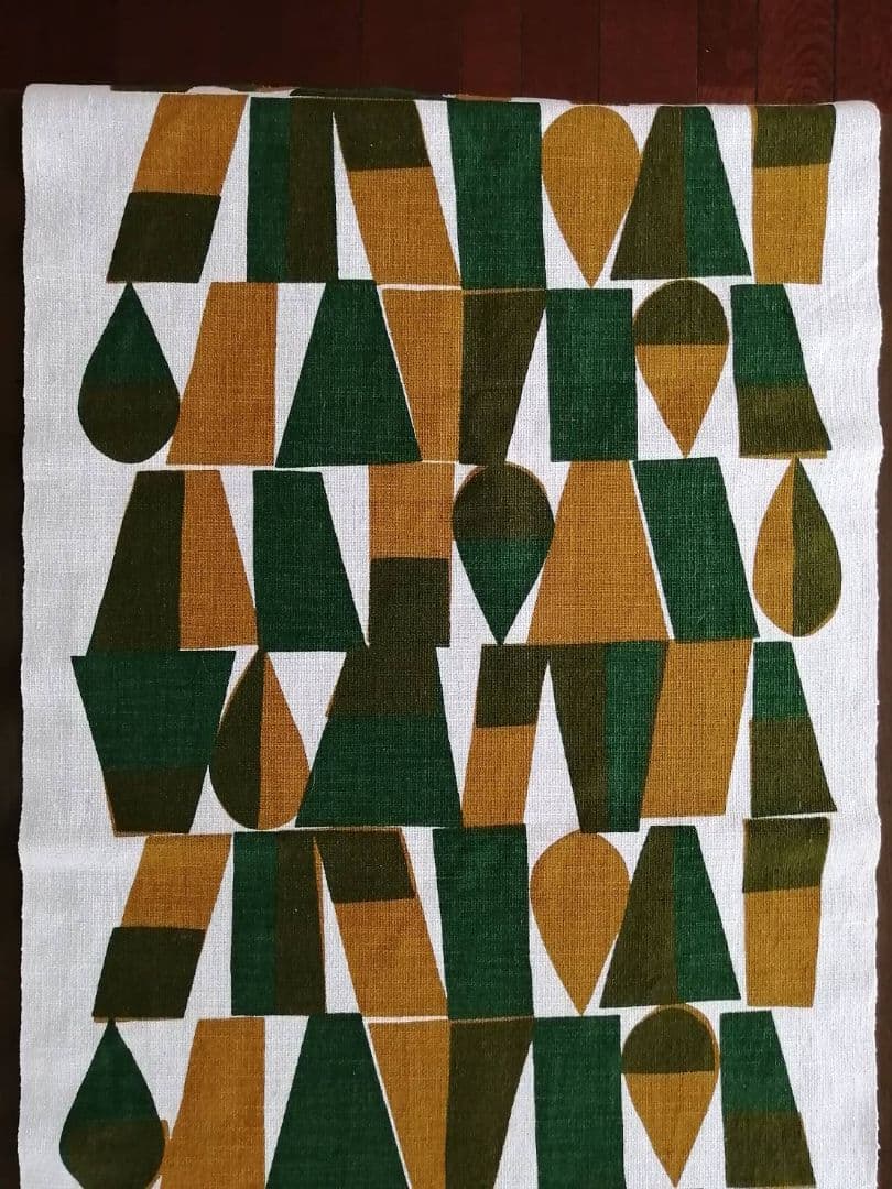 【フォロワー500名様突破記念限定値下げ】柚木沙弥郎　シルクスクリーン　手捺染布