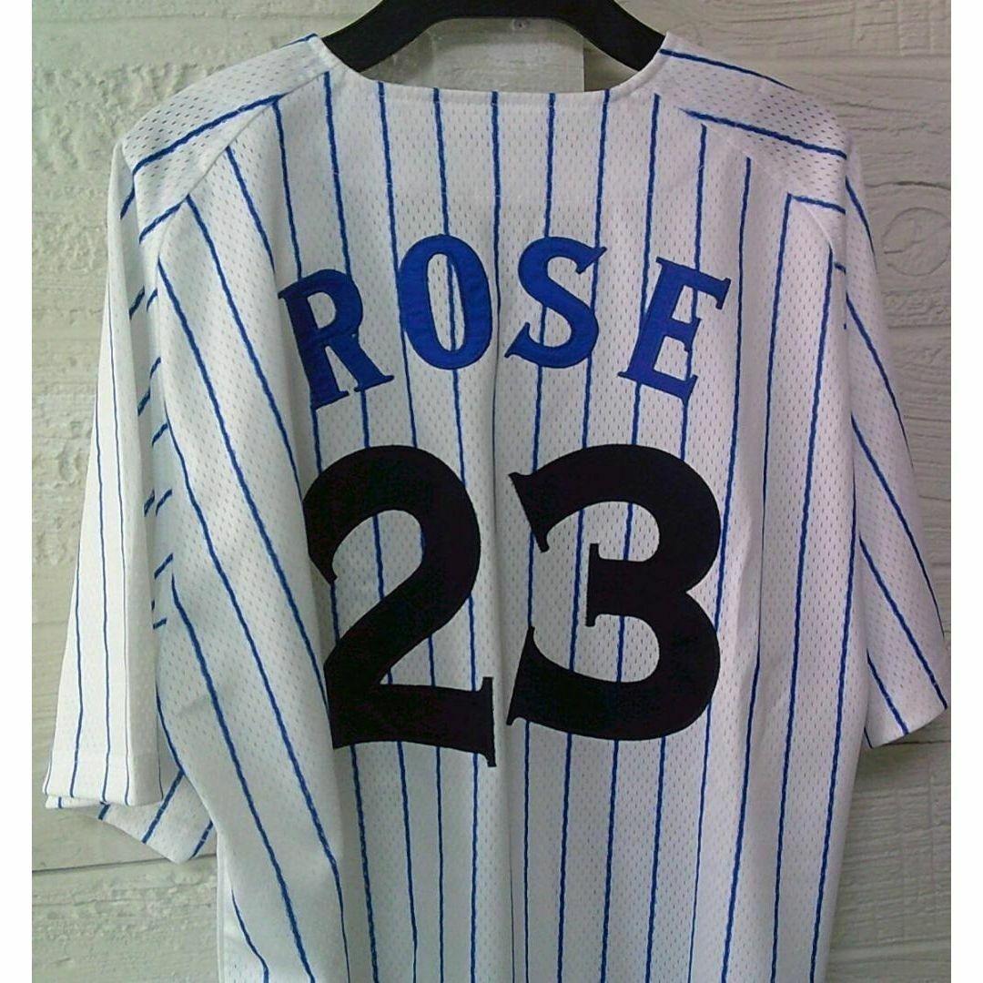 新品O復刻《横浜DeNAベイスターズ》ローズ２３ROSEユニフォーム刺繍プロ野球