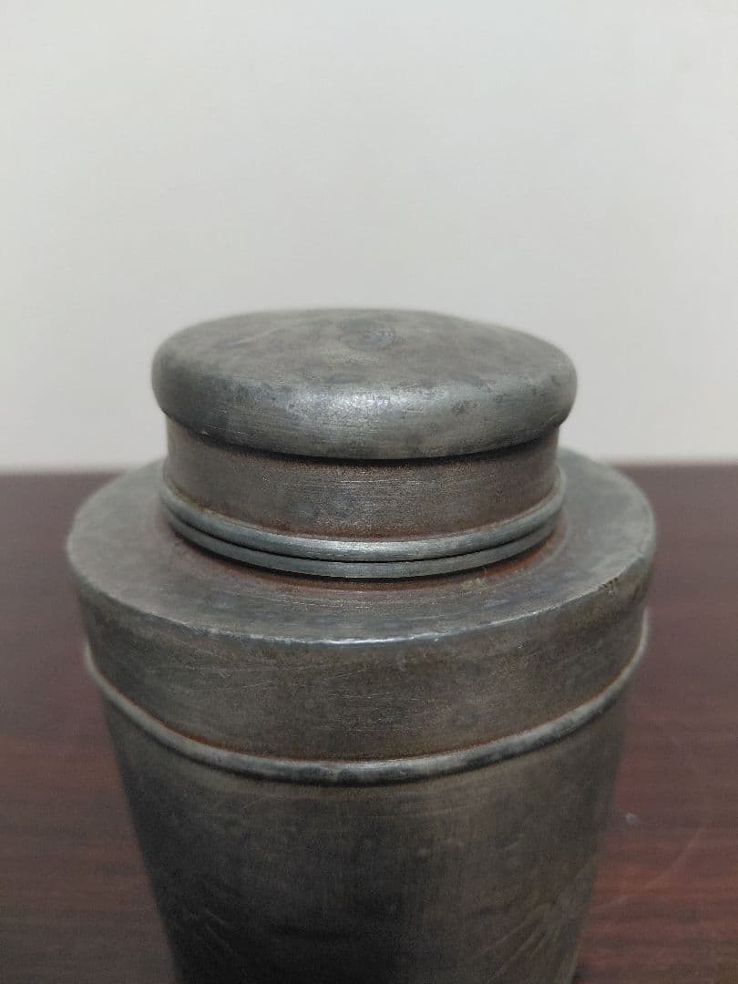 錫製 茶壺 在銘 茶道具 煎茶道具