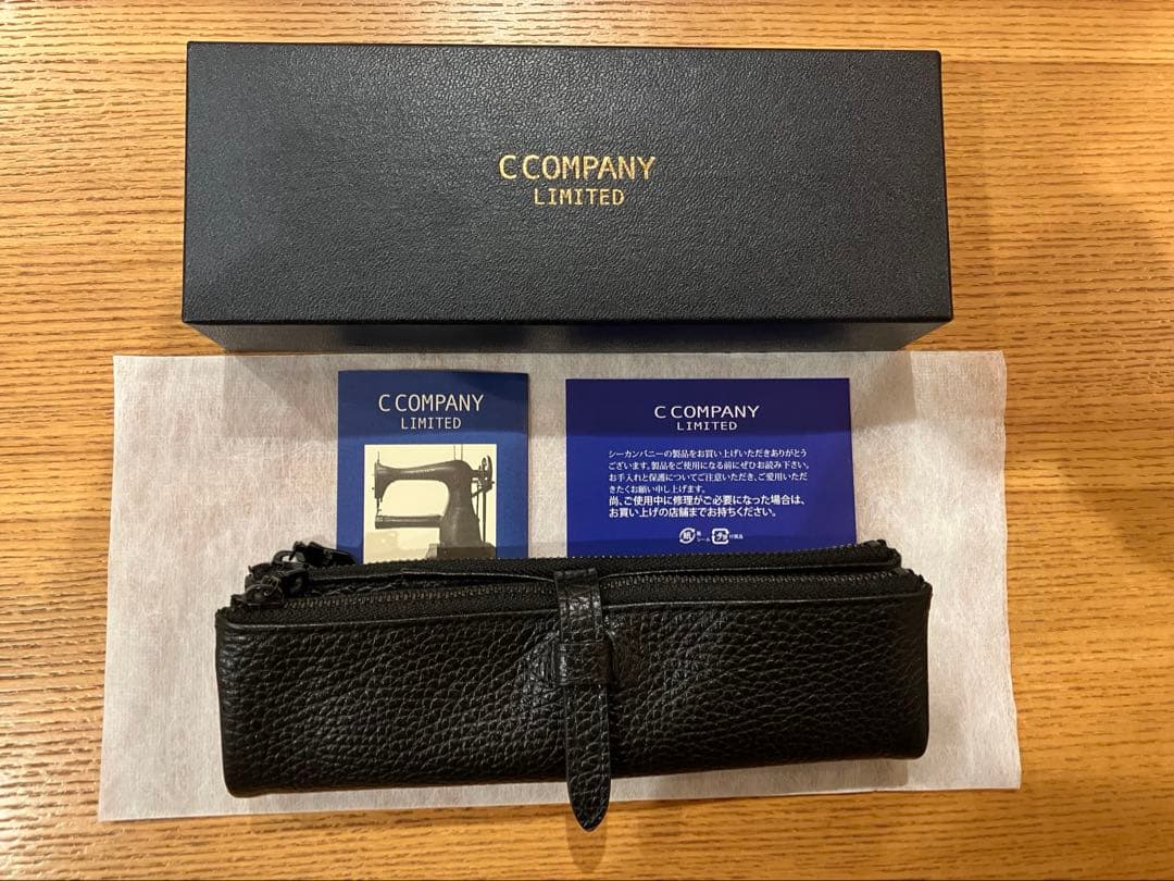 シーカンパニー　ルポ2ペンケース　オールブラック