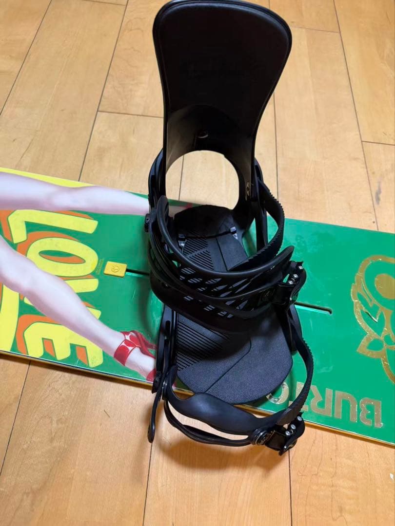 BURTON バートン　スノーボードセット　150センチ ビンディングMサイズ