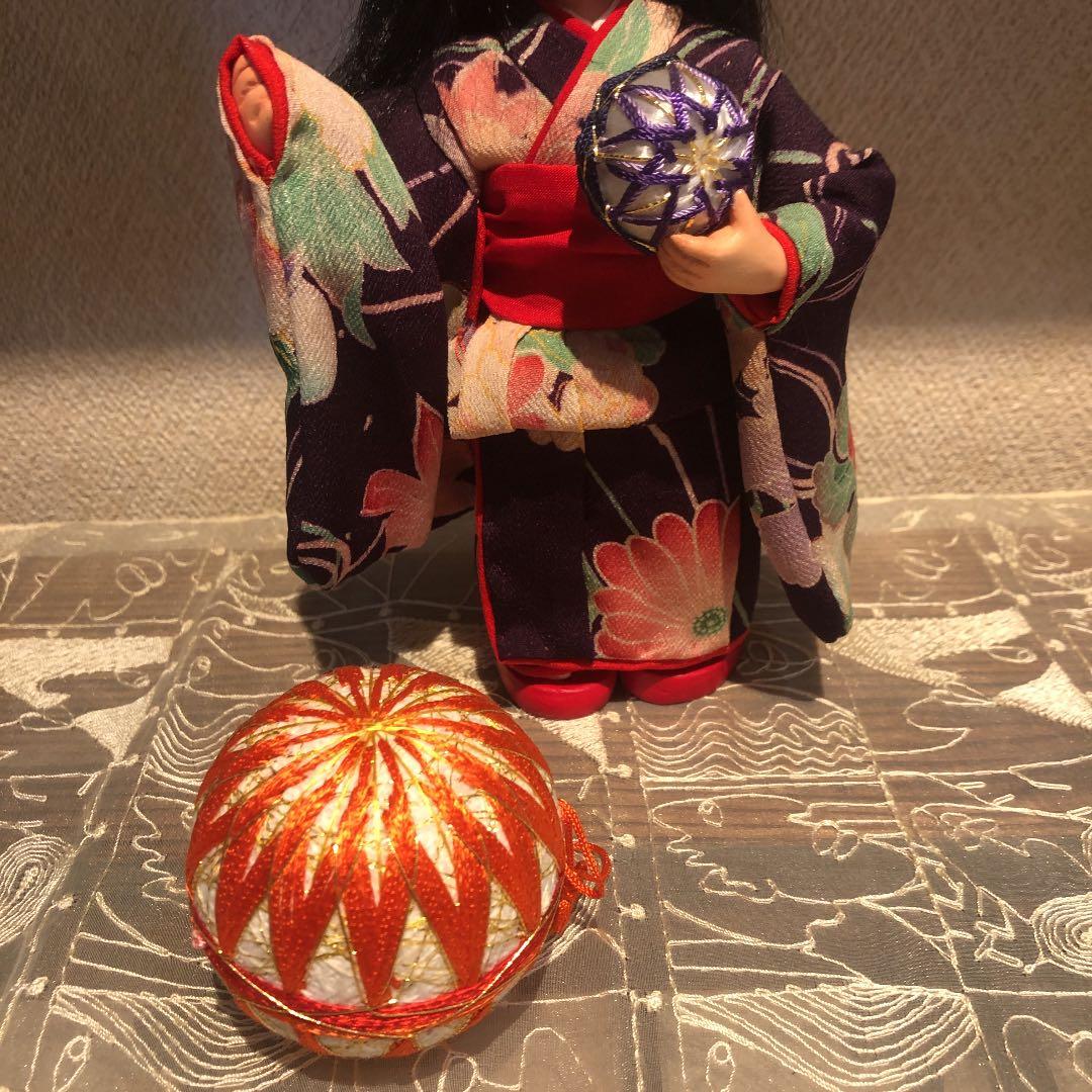 手鞠　人形　お店展示品