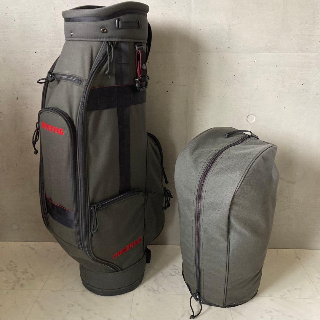 ⛳️極美品 ブリーフィング ゴルフ CR-8 キャディバッグ グレー