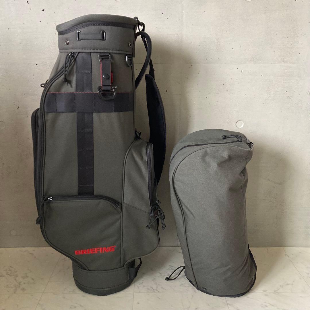 ⛳️極美品 ブリーフィング ゴルフ CR-8 キャディバッグ グレー