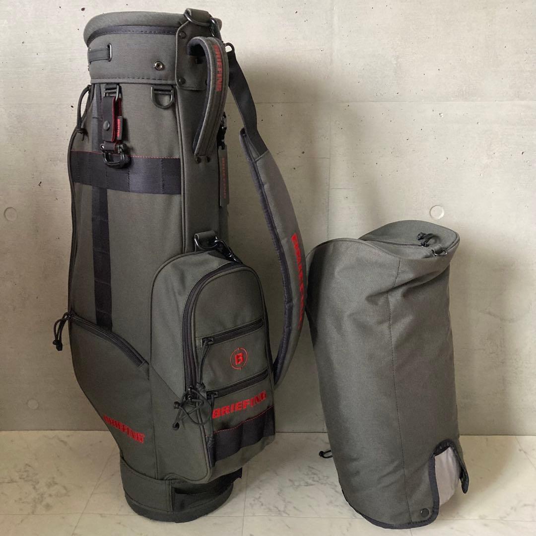 ⛳️極美品 ブリーフィング ゴルフ CR-8 キャディバッグ グレー