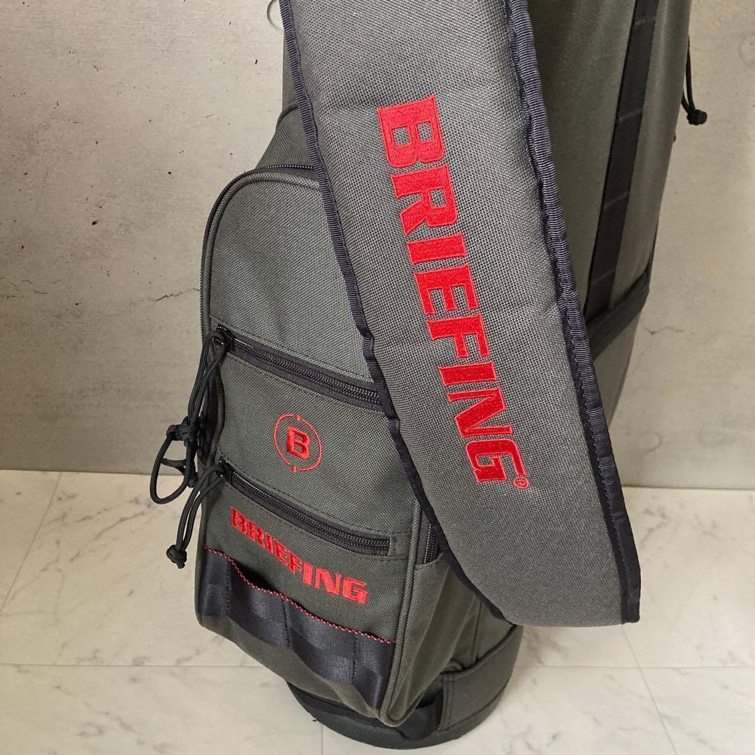 ⛳️極美品 ブリーフィング ゴルフ CR-8 キャディバッグ グレー