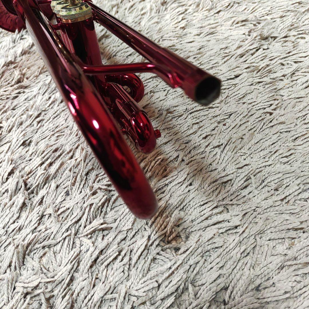 【ジャンク】J.Michael トランペット　ワインレッド　マイケル　ケース付き