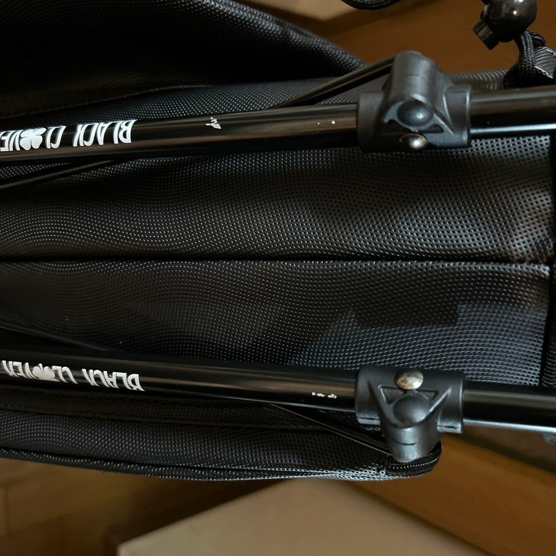 BLACK CLOVER ブラッククローバー スタンド キャディバッグ ブラック