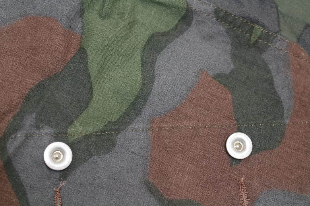 ノルウェー軍幕 テントシート 1枚 A カモフラージュ ポンチョ