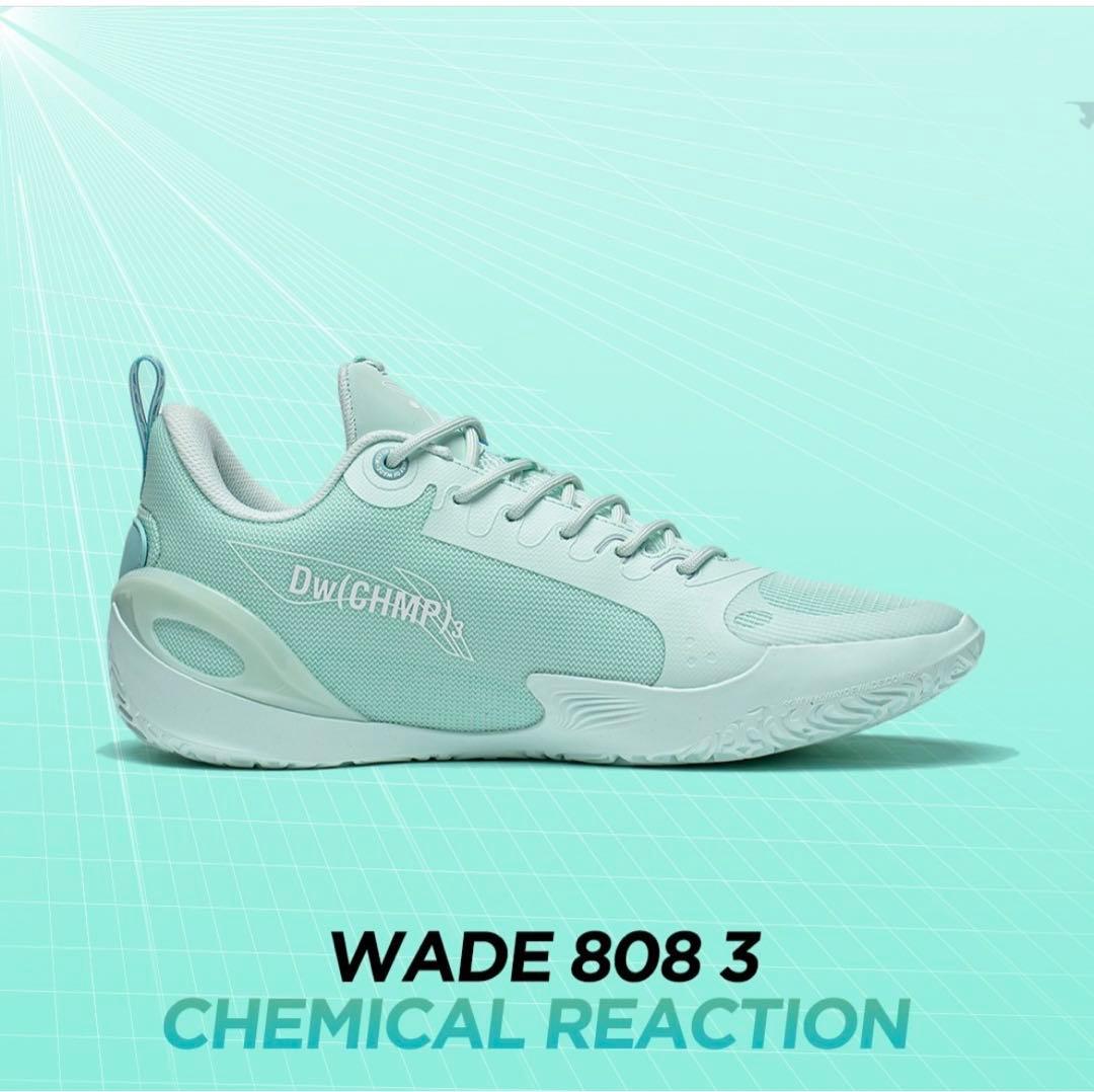 【新品】WADE808 3 バッシュ　LI-NINGリーニン27cm