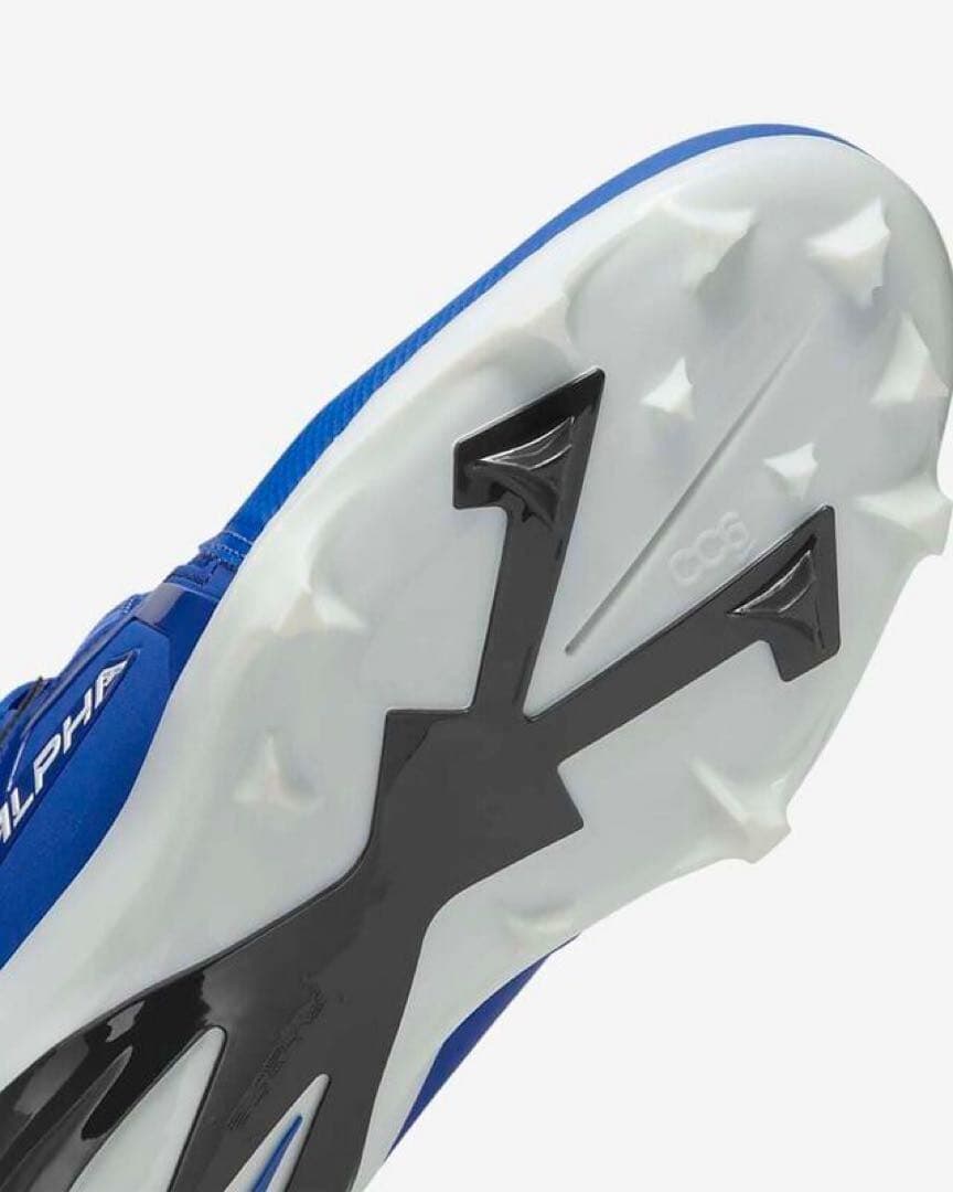 ナイキ 29 アルファメナス 3 アメフト スパイク シューズ 靴 青 ミッド