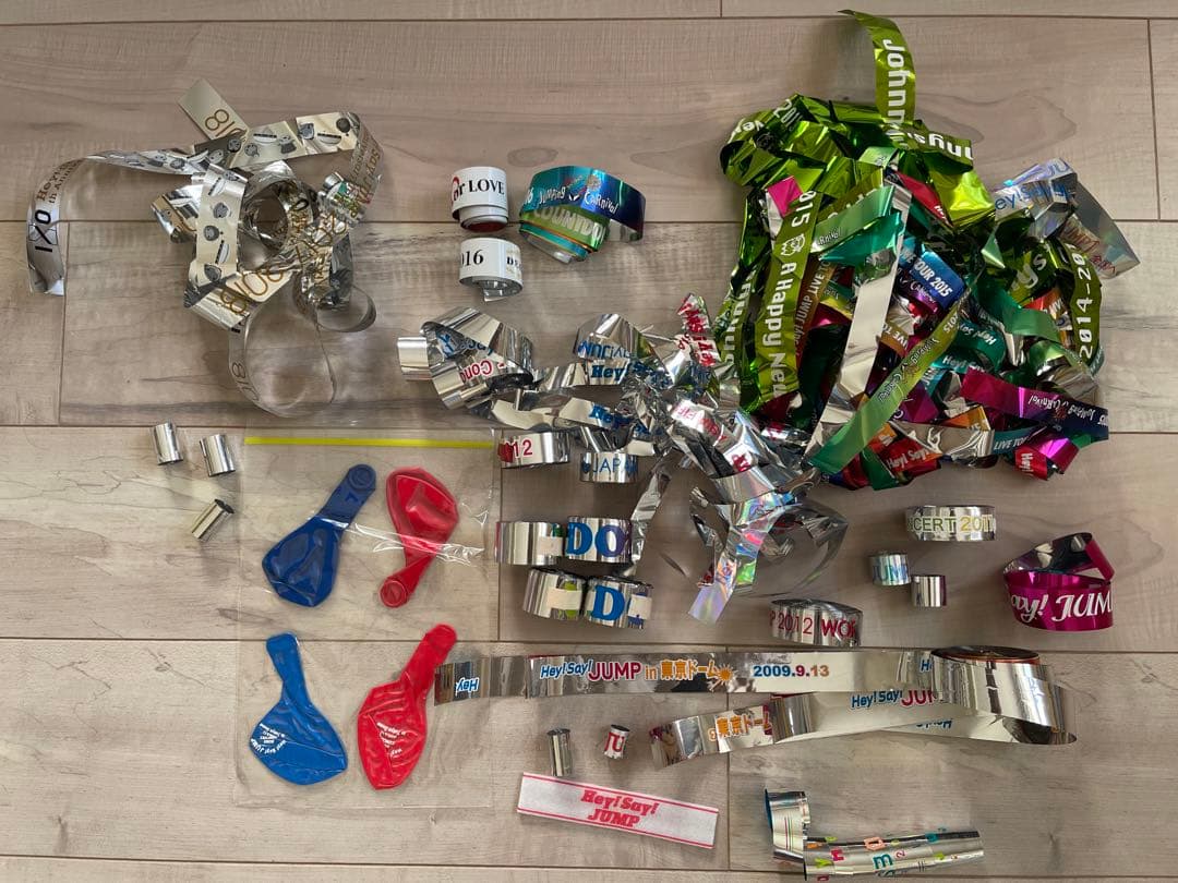 Hey! Say! JUMP ペンライト うちわ 銀テ