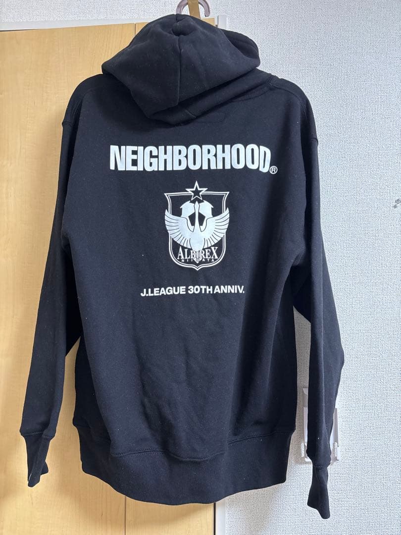 アルビレックス新潟×neighborhood J30 パーカー 黒　M 未使用