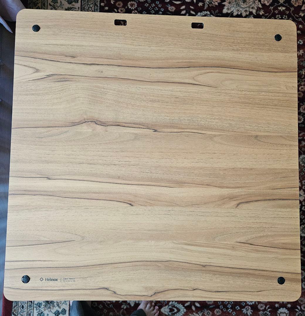 【未使用タグ付】ヘリノックス カフェテーブルクラシックウォルナット