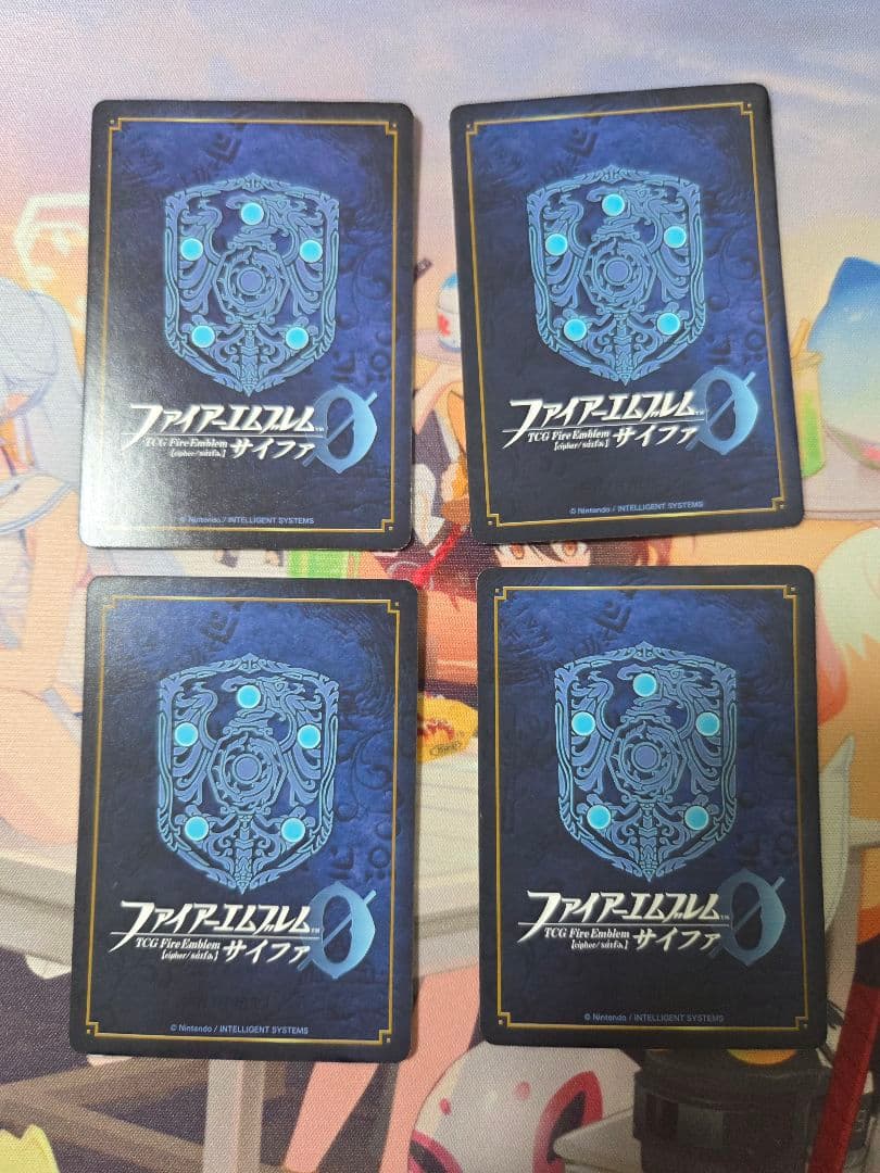 正なる癒しの戦騎 ミスト SR+ 4枚セット ファイアーエムブレムサイファ