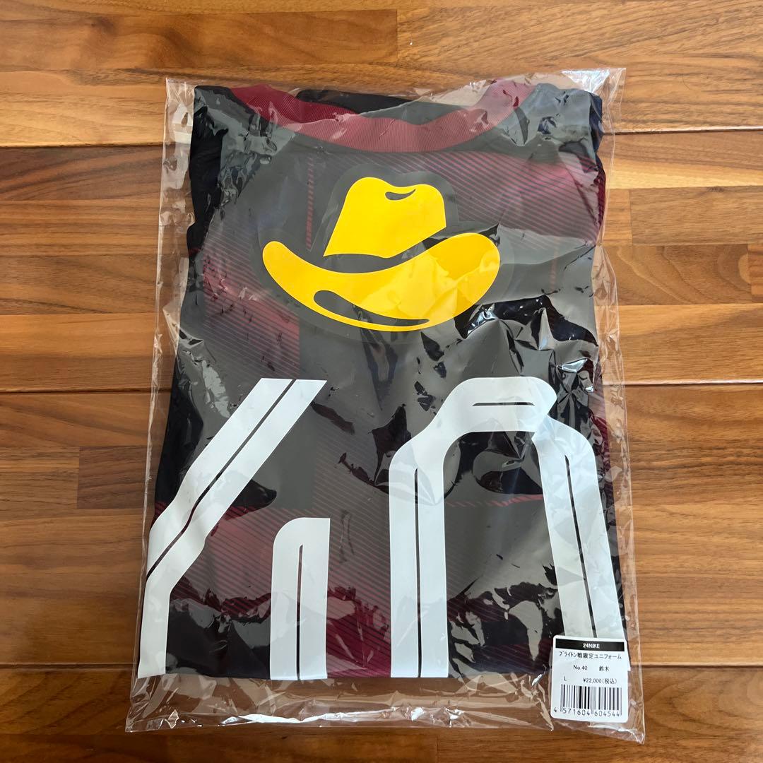 新品未開封　鹿島アントラーズ　ブライトン戦限定　鈴木優磨　Lサイズ