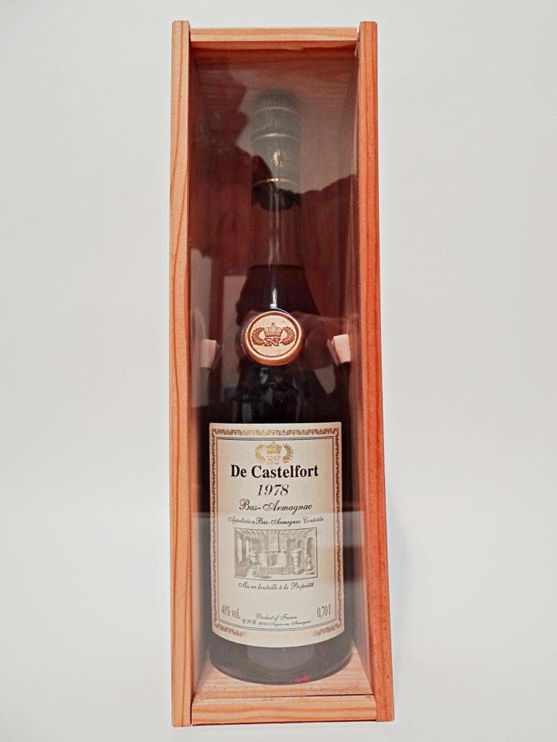 カステルフォール De Castelfort アルマニャック 1978年 木箱付
