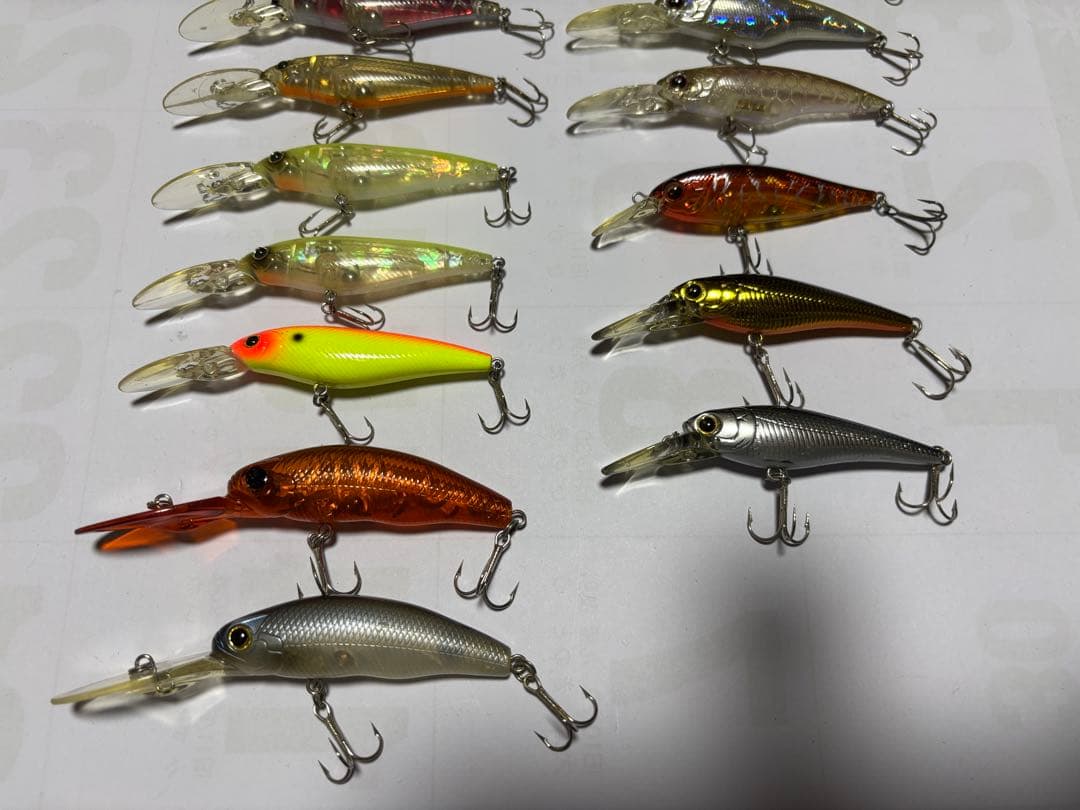 シャッド系ルアー16個セット