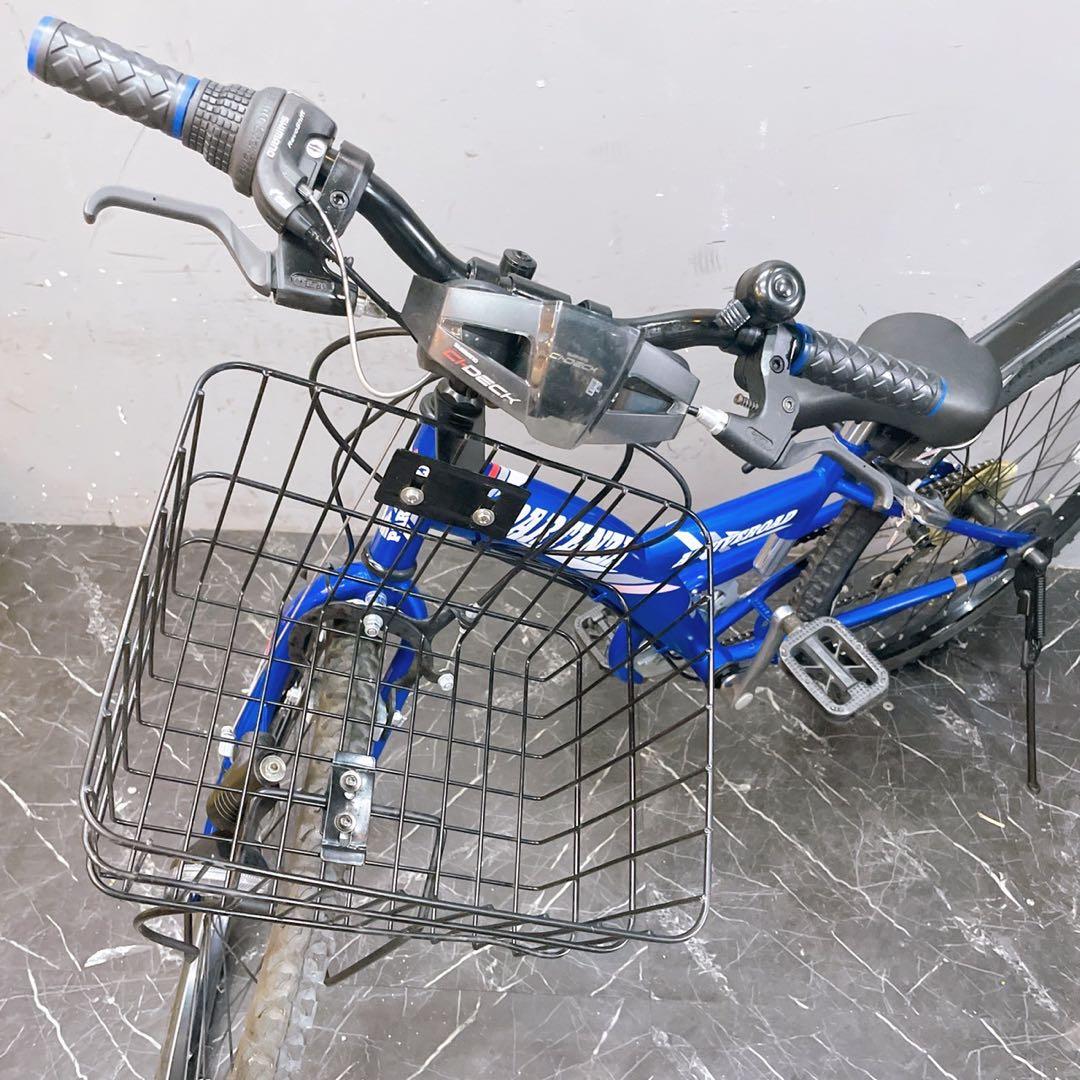 【957】《限定価格》子供用自転車 子供車 PARTENZA ブルー 24インチ