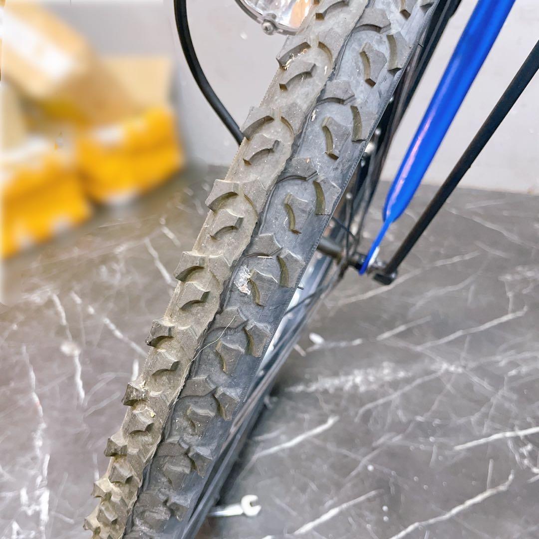 【957】《限定価格》子供用自転車 子供車 PARTENZA ブルー 24インチ