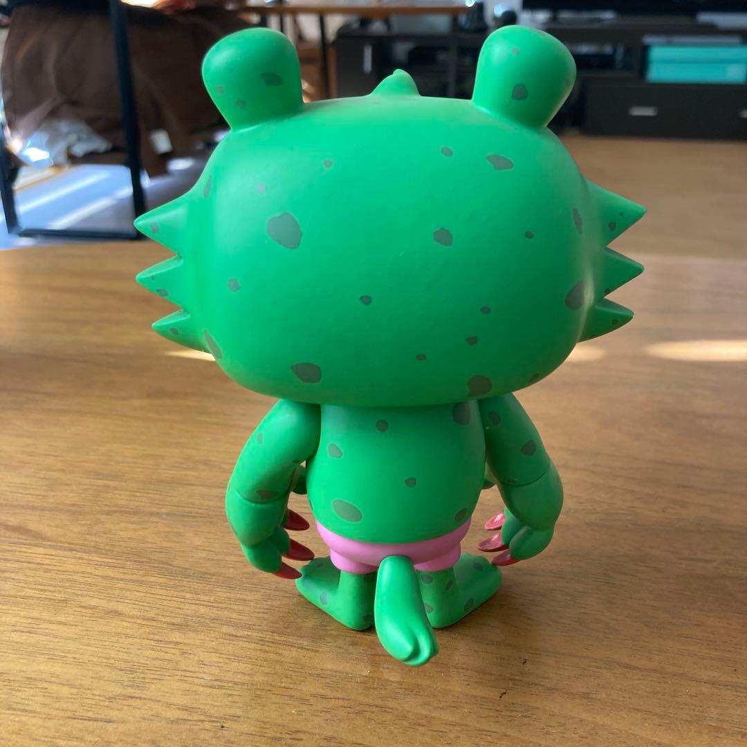 T9G フルーツオオカミ ベリーくん 緑Ver. ソフビ フィギュア 限定