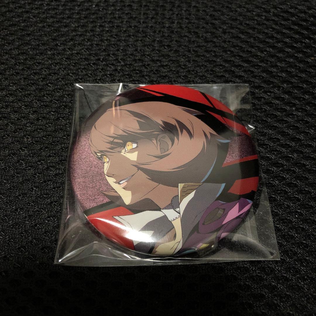 ペルソナ　缶バッジ　岳羽ゆかり　P4U2 メタリック