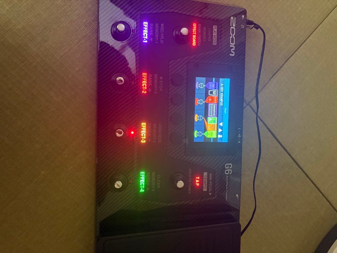 TAKUMI ZOOM G6 ギターエフェクター