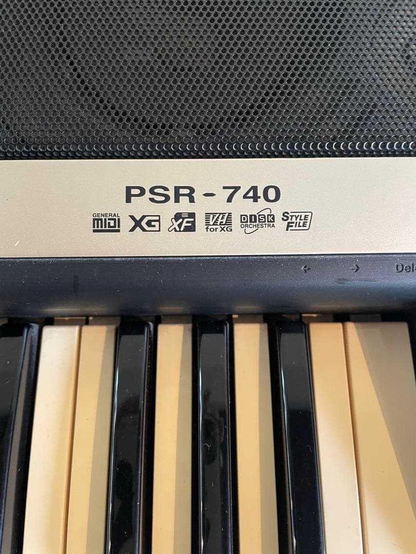 YAMAHA PSR-740シンセサイザー 61鍵盤