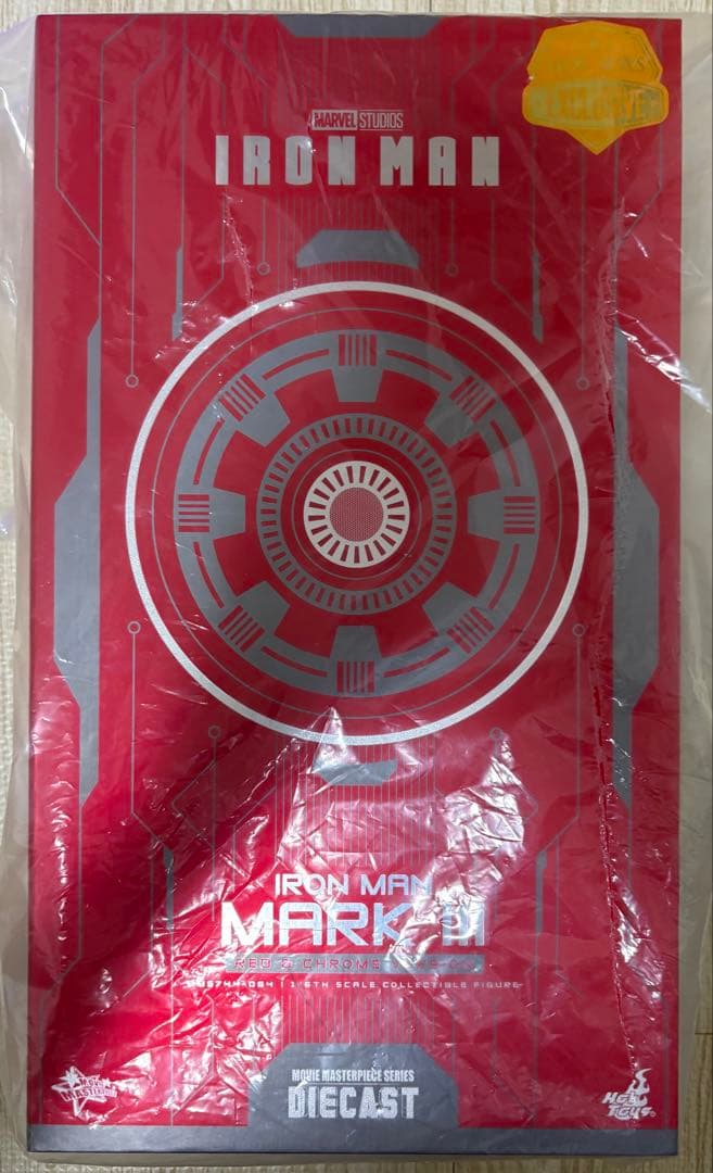 ホットトイズ　アイアンマンマーク3(レッド&クローム)
