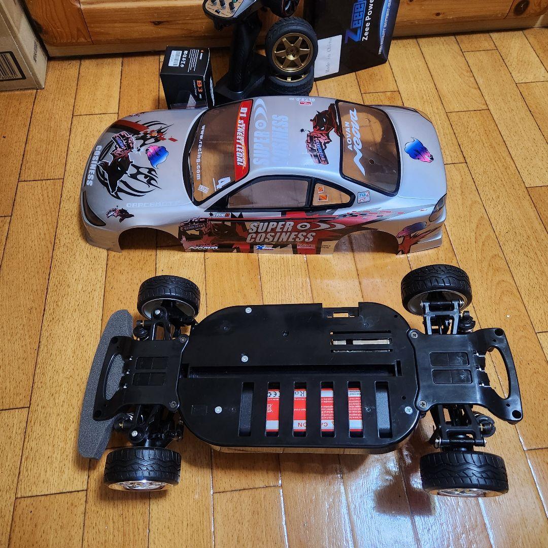 タミヤ ドリフト ラジコン フルセット　TT01　typeE　シルビア　tt02