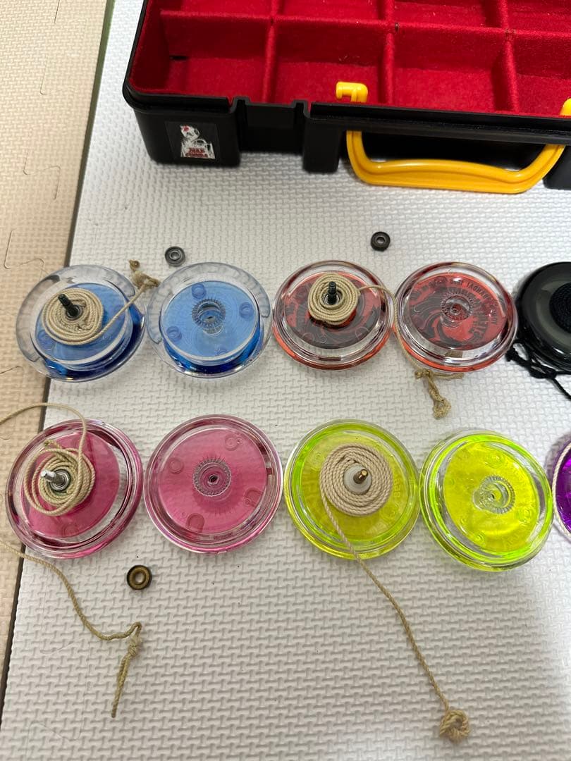 ハイパーヨーヨー セット 10個 ハードケース付 おまけ付 最終価格