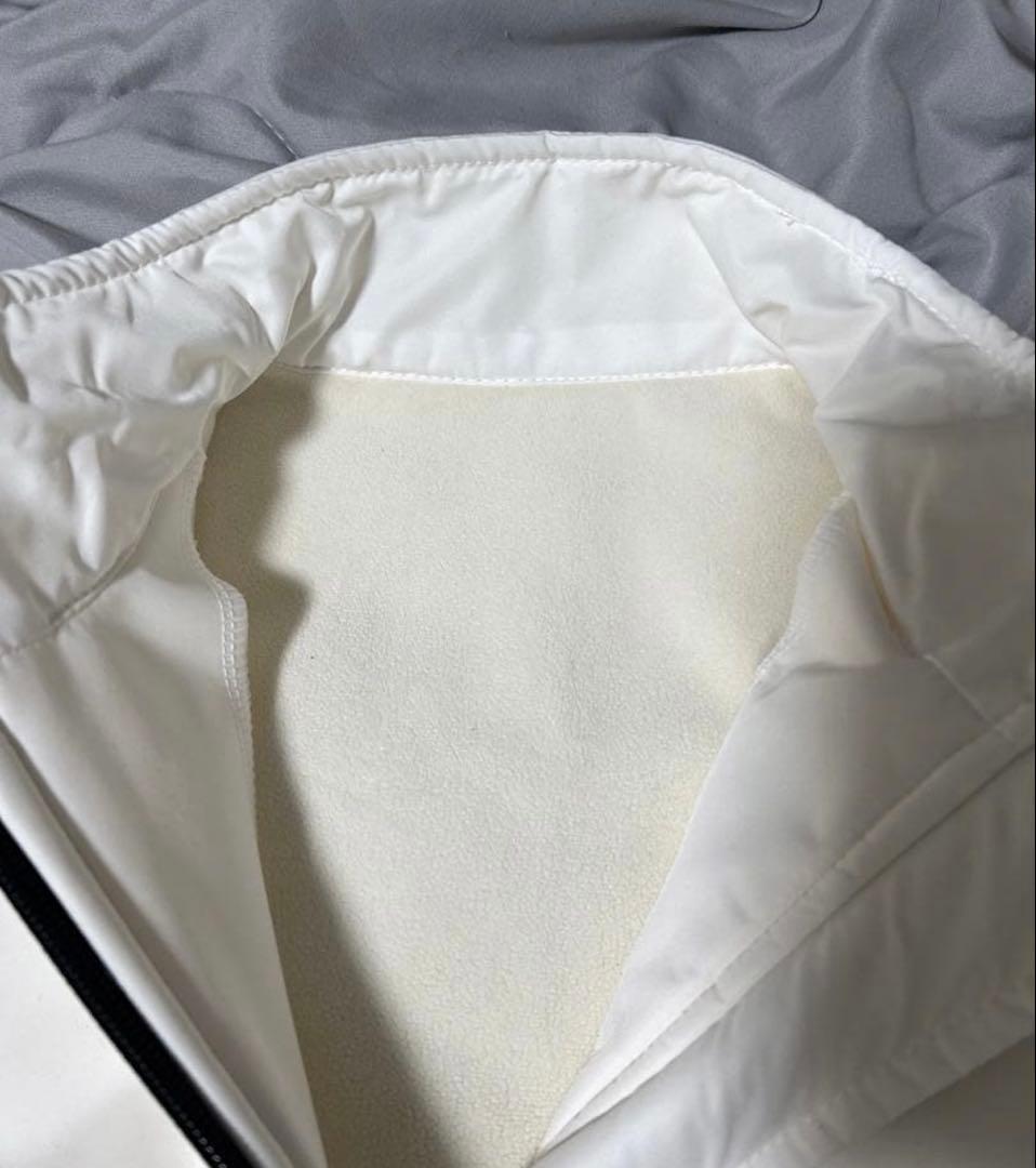 スキーウェア　ホワイト　オールインワン　ジャンプスーツ　スノボ　ウェア