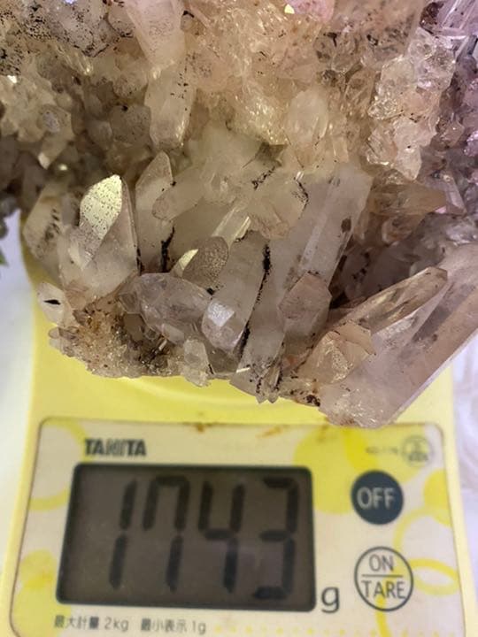 水晶クラスター　1.7キロ
