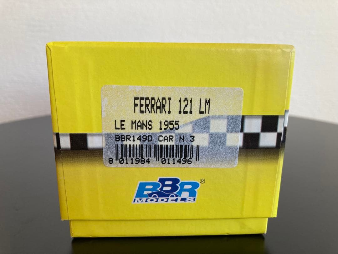 BBR 1/43 フェラーリ121 LM LE MANS 1955Redミニカー