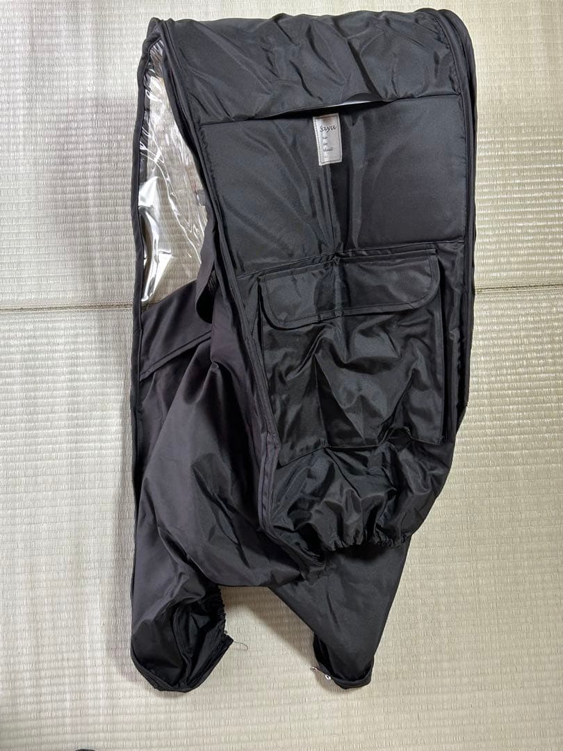 ビッケモブdd グレー 電動アシスト　子供乗せ　レインカバー付き　たのメル便対応