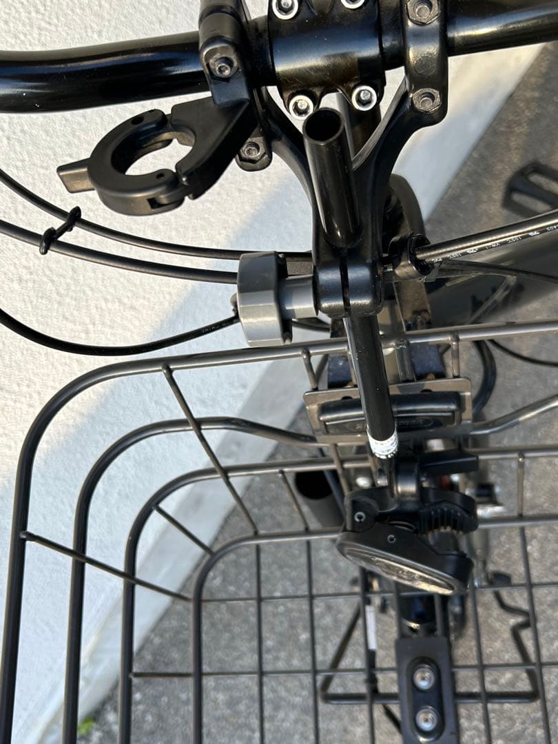 ビッケモブdd グレー 電動アシスト　子供乗せ　レインカバー付き　たのメル便対応